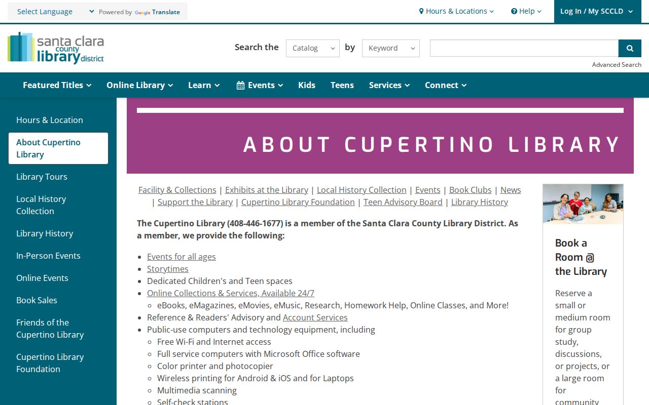 Cupertino city directory research at the Cupertino Library